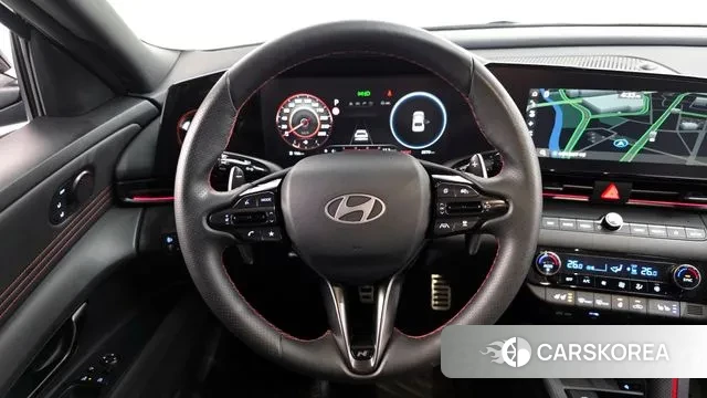 Hyundai The New Avante (CN7) 2025 Черный из Кореи, фото 4