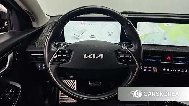 Kia EV6 2022 Черный из Кореи, фото 4