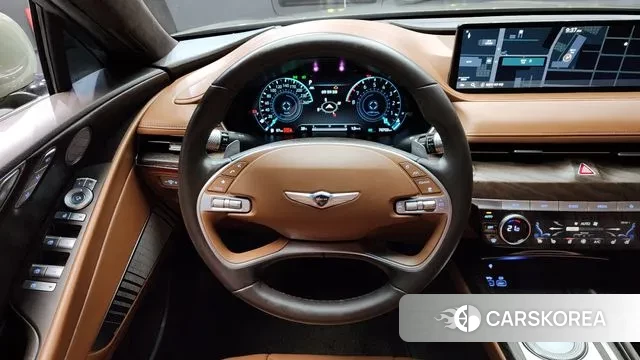 Genesis G80 (RG3) 2021 Зеленый из Кореи, фото 4