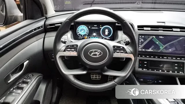 Hyundai Tucson Hybrid (NX4) 2021 Серый из Кореи, фото 4