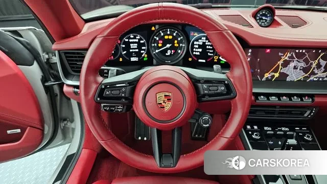 Porsche 911(992) 2021 Серебристо-серый из Кореи, фото 4