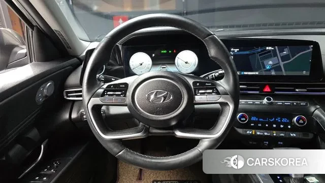 Hyundai Avante Hybrid (CN7) 2023 Серый из Кореи, фото 4