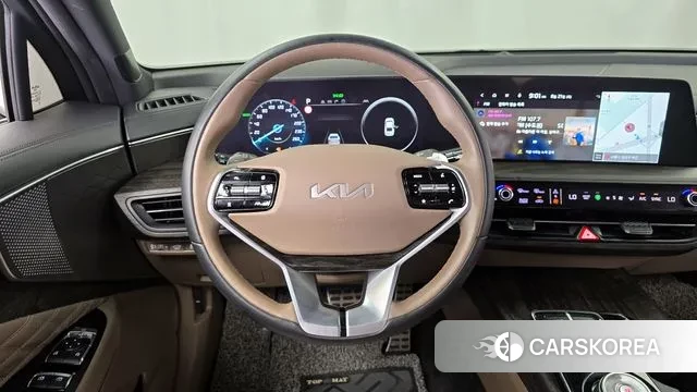 Kia K8 Hybrid 2021 Черный из Кореи, фото 4