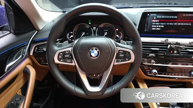 BMW 5 Series (G30) 2018 Синий из Кореи, фото 4