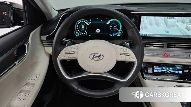 Hyundai The New Grandeur IG Hybrid 2022 Черный из Кореи, фото 4