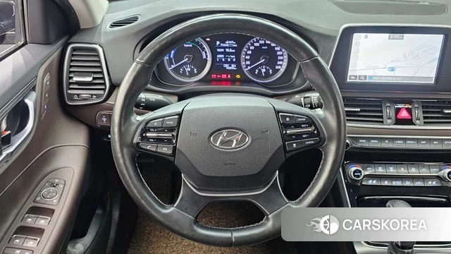 Hyundai Grandeur IG Hybrid 2018 Серый из Кореи, фото 4