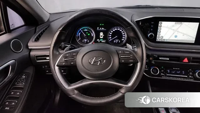 Hyundai Sonata Hybrid (DN8) 2021 Черный из Кореи, фото 4