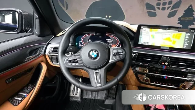 BMW 5 Series (G30) 2022 Синий из Кореи, фото 4