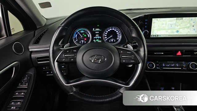 Hyundai Sonata Hybrid (DN8) 2022 Черный из Кореи, фото 4