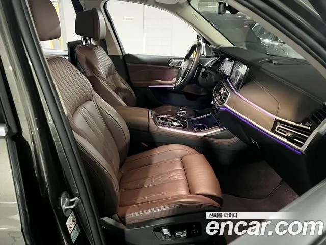 BMW X7 (G07) 2022 Коричневый из Кореи, фото 4