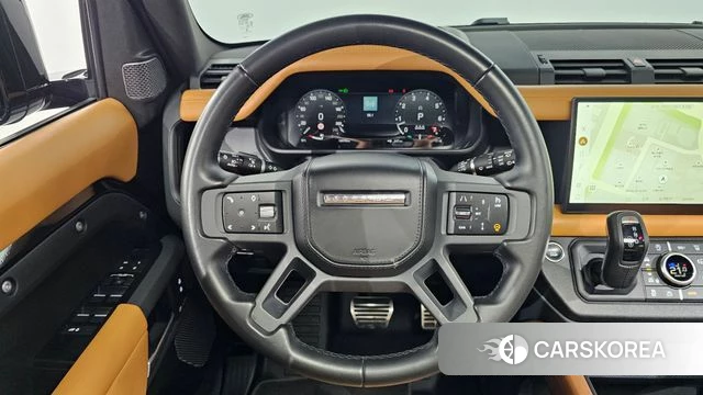 Land Rover Defender (L663) 2023 Черный из Кореи, фото 4