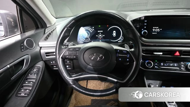 Hyundai Sonata (DN8) 2021 Серебристо-серый из Кореи, фото 4