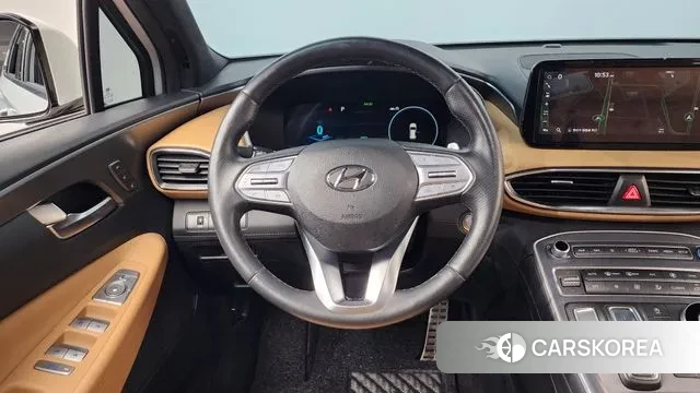 Hyundai The New Santa Fe 2021 Белый из Кореи, фото 4
