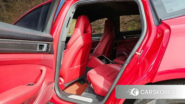 Porsche Panamera (971) 2018 Красный из Кореи, фото 4