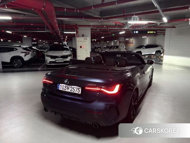 BMW 4 Series (G22) 2021 Синий из Кореи, фото 4