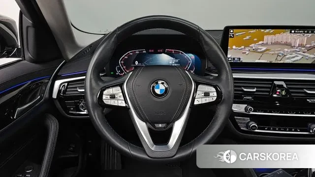 BMW 5 Series (G30) 2022 Черный из Кореи, фото 4