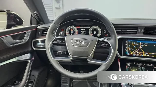 Audi A7 (4K) 2022 Черный из Кореи, фото 4