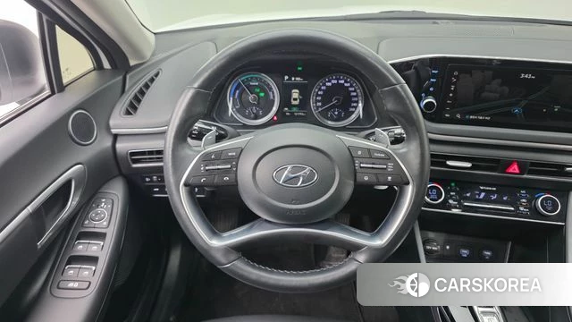 Hyundai Sonata Hybrid (DN8) 2022 Белый из Кореи, фото 4