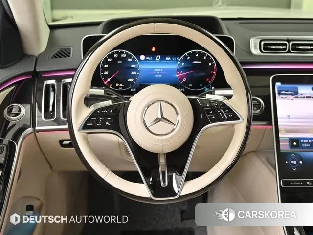 Mercedes-Benz S-Class W223 2022 Белый из Кореи, фото 4