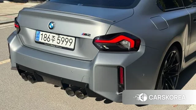 BMW M2 (G87) 2024 Серебристо-серый из Кореи, фото 4