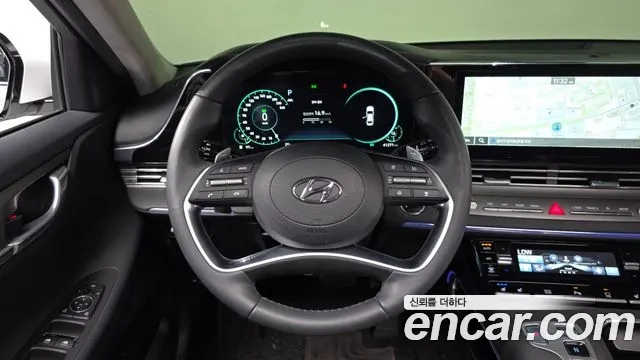 Hyundai The New Grandeur IG Hybrid 2022 Белый из Кореи, фото 4