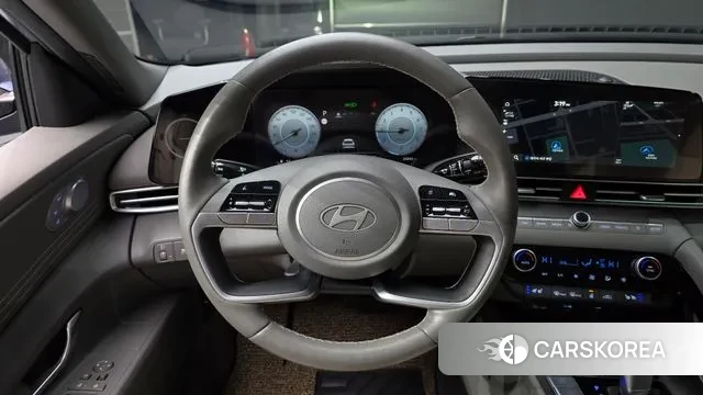 Hyundai The New Avante (CN7) 2023 Синий из Кореи, фото 4