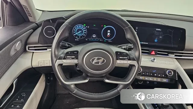 Hyundai Avante (CN7) 2022 Белый из Кореи, фото 4