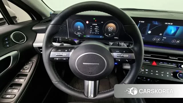 Hyundai Sonata D Edge Hybrid (DN8) 2024 Белый из Кореи, фото 4