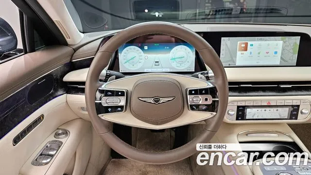 Genesis G90 (RS4) 2022 Темно-зеленый из Кореи, фото 4