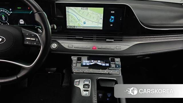 Hyundai The New Grandeur IG Hybrid 2022 Черный из Кореи, фото 4