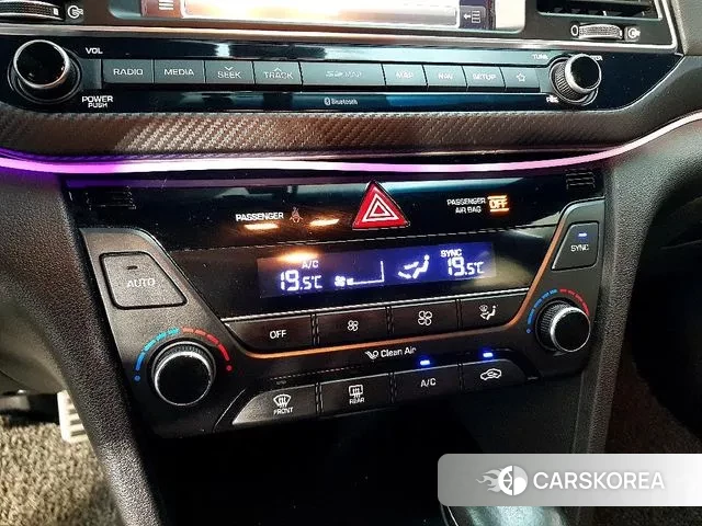 Hyundai Avante AD 2018 Черный из Кореи, фото 4