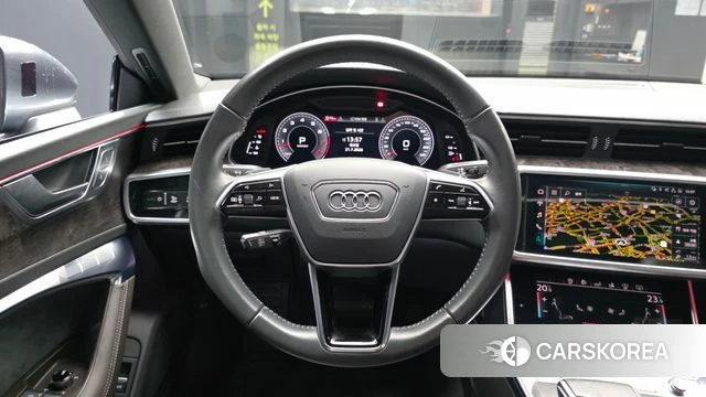Audi A7 (4K) 2020 Серый из Кореи, фото 4