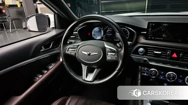 Genesis The New G70 2021 Белый из Кореи, фото 4