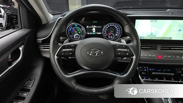 Hyundai The New Grandeur IG Hybrid 2020 Черный из Кореи, фото 4