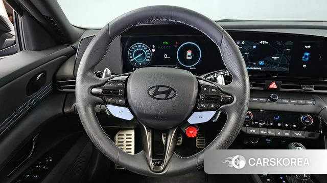 Hyundai The New Avante (CN7) 2024 Черный из Кореи, фото 4