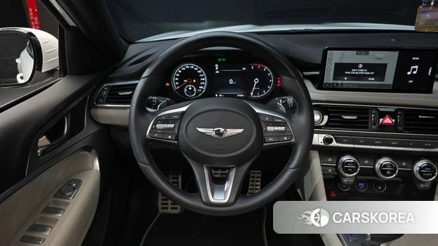 Genesis The New G70 2021 Белый из Кореи, фото 4