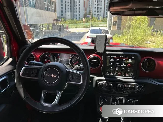 Jeep Wrangler (JL) 2021 Красный из Кореи, фото 4