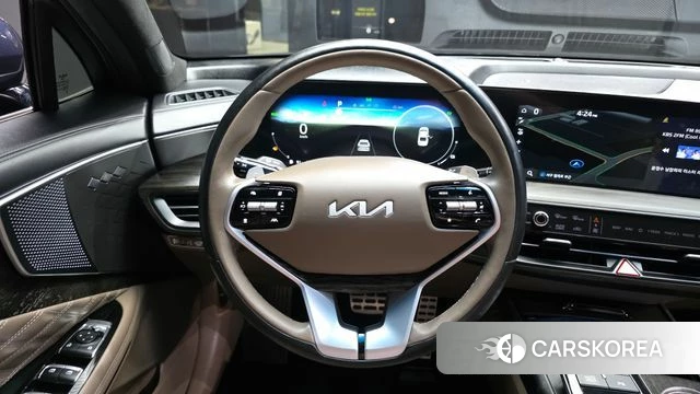 Kia K8 Hybrid 2022 Синий из Кореи, фото 4