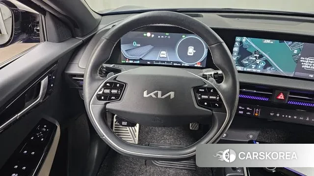 Kia EV6 2022 Синий из Кореи, фото 4