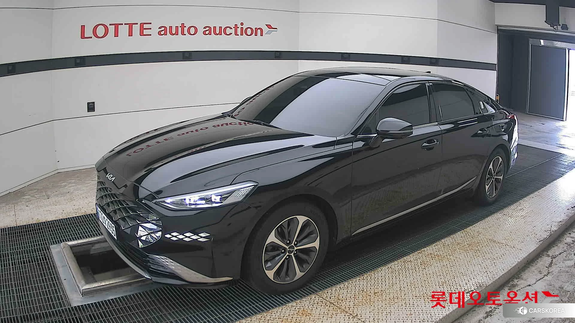 Kia K8 Hybrid 2023 Aurora Black Pearl из Кореи, фото 4