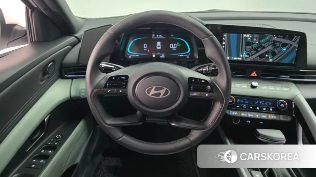 Hyundai The New Avante Hybrid (CN7) 2025 Белый из Кореи, фото 4