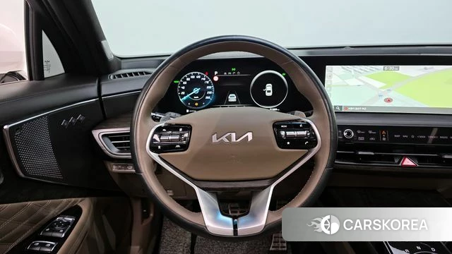Kia K8 Hybrid 2023 Белый из Кореи, фото 4