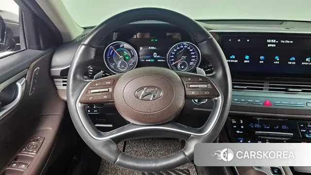 Hyundai The New Grandeur IG Hybrid 2020 Серый из Кореи, фото 4