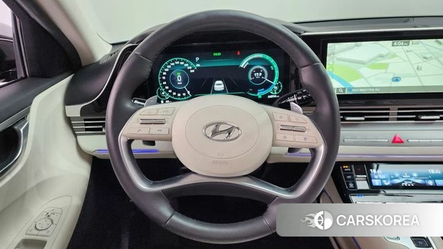 Hyundai The New Grandeur IG Hybrid 2022 Черный из Кореи, фото 4