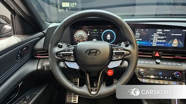 Hyundai The New Avante (CN7) 2025 Черный из Кореи, фото 4