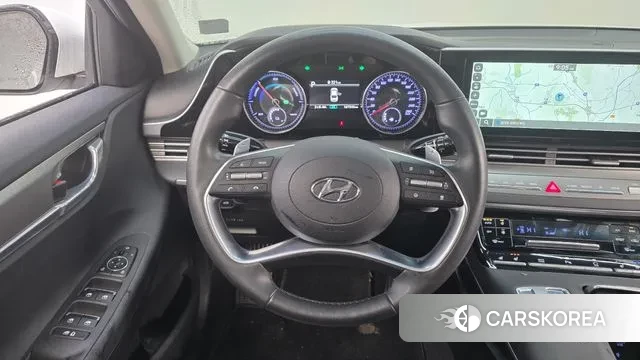 Hyundai The New Grandeur IG Hybrid 2021 Белый из Кореи, фото 4