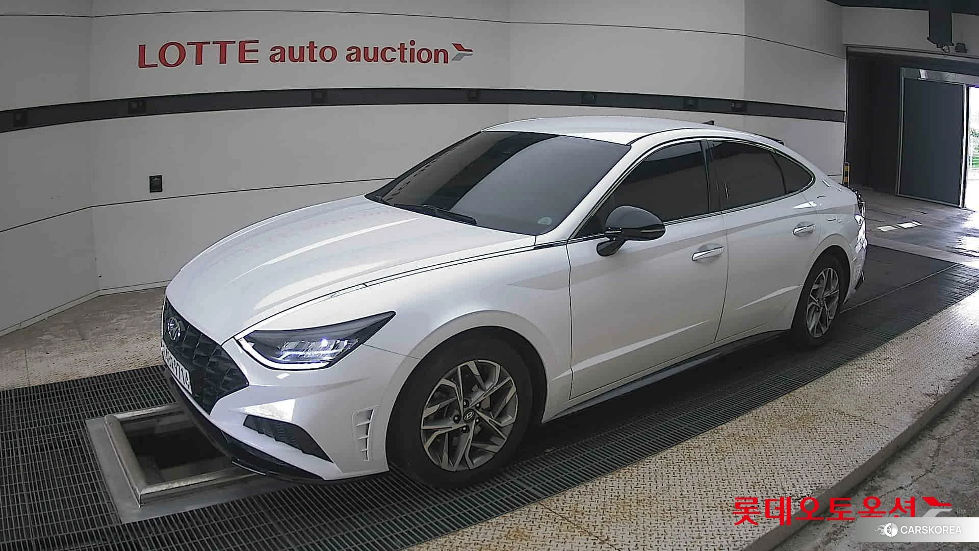 Hyundai Sonata 2022 Creamy White Pearl (optional) из Кореи, фото 4