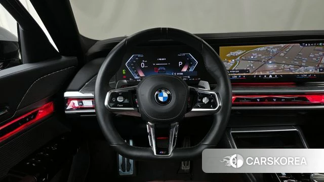 BMW 7 Series (G70) 2024 Черный из Кореи, фото 4