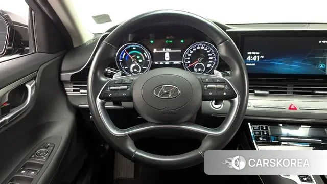 Hyundai The New Grandeur IG Hybrid 2021 Черный из Кореи, фото 4