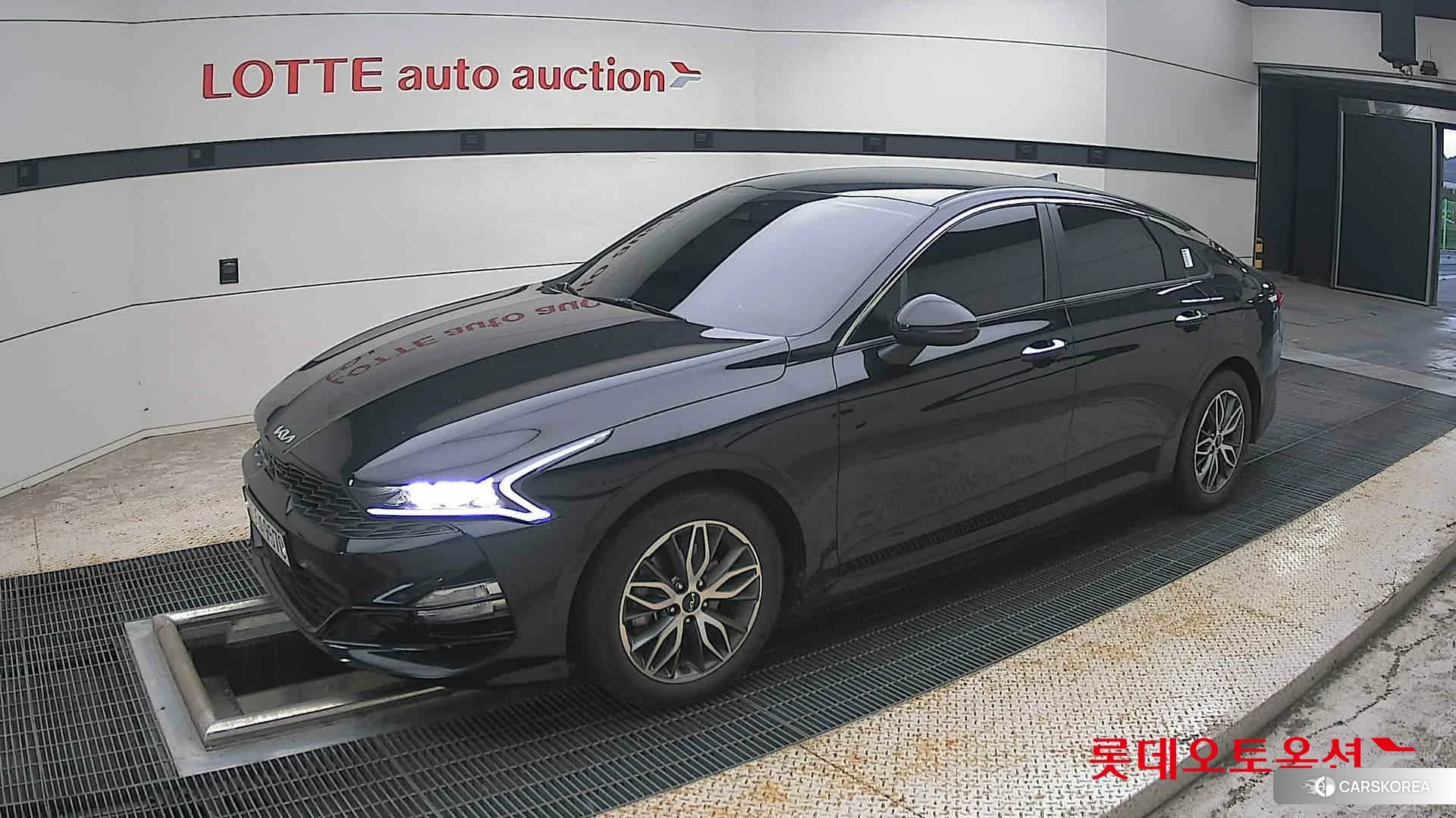 Kia K5 2022 Aurora Black Pearl из Кореи, фото 4